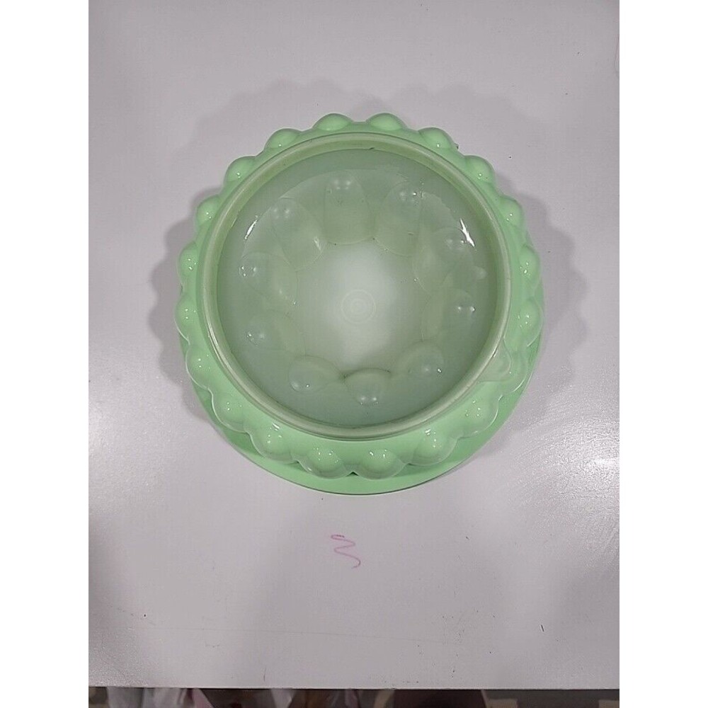 Tupperware Vintage Jello Mold with Lid - Mint Green - 1201-11, 1202-4, 1203-6
